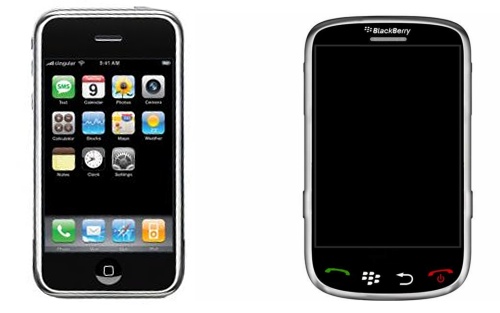 IPhone vs BB